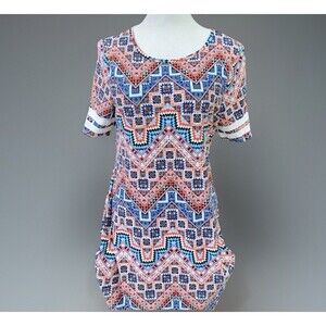 Bobbie Brooks Dress Womens Size XL Comfy Soft Short Sleeves Stretch Casual